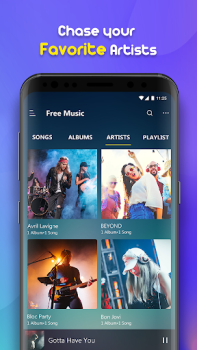 Download Music Player - Mp3 Player Musik dan audio untuk Android tangkapan layar 5