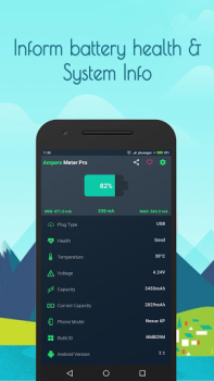 Download xAmpere - Battery Charge Info Alat untuk Android tangkapan layar 2