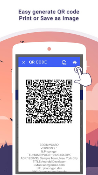 Download QR Barcode Scanner - QR Generator Alat untuk Android tangkapan layar 5