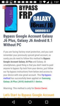 Download Bypass FRP Lock Pendidikan untuk Android tangkapan layar 4