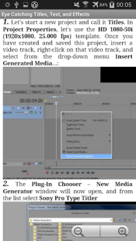 Download Free Sony Vegas Pro Tutorials Kerja untuk Android tangkapan layar 6