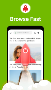 Download FAB Adblocker Browser:Adblock Komunikasi untuk Android tangkapan layar 6