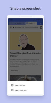 Download Vivaldi Browser - Fast & Safe Komunikasi untuk Android tangkapan layar 7