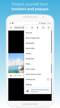 Download Kiwi Browser - Fast & Quiet Komunikasi untuk Android tangkapan layar 2