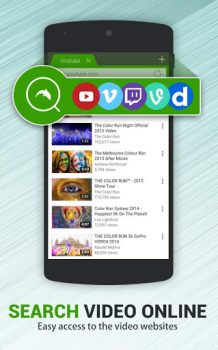 Download Dolphin Video - Flash Player F Pemutar & Editor Video untuk Android tangkapan layar 2