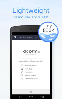 Download Dolphin Zero Incognito Browser Komunikasi untuk Android