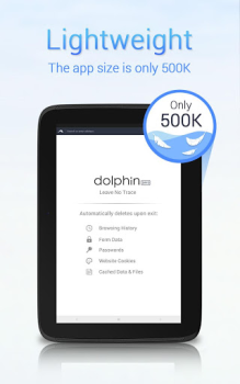 Download Dolphin Zero Incognito Browser Komunikasi untuk Android tangkapan layar 5