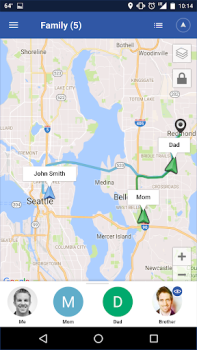 Download Glympse - Share GPS location Sosial untuk Android tangkapan layar 6