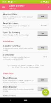 Download Email Spam Blocker Kerja untuk Android tangkapan layar 4
