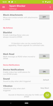 Download Email Spam Blocker Kerja untuk Android tangkapan layar 5