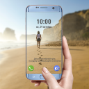 Download  Transparent phone. Wallpaper