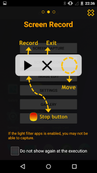 Download Touchshot (Screenshot) Alat untuk Android tangkapan layar 3