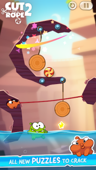 Download Cut the Rope 2 Teka-teki untuk Android tangkapan layar 3