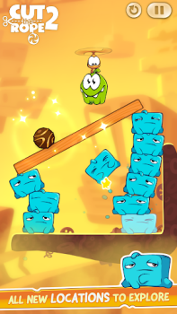 Download Cut the Rope 2 Teka-teki untuk Android tangkapan layar 5