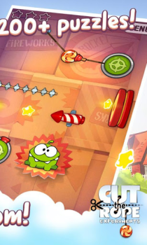 Download Cut the Rope: Experiments Teka-teki untuk Android tangkapan layar 2