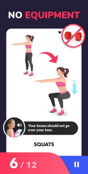 Download Lose Weight App for Women Kesehatan & Kebugaran untuk Android tangkapan layar 2