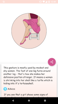 Download Trick me - Body language book Buku dan Referensi untuk Android tangkapan layar 2