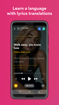 Download Musixmatch: lyrics finder Musik dan audio untuk Android tangkapan layar 3