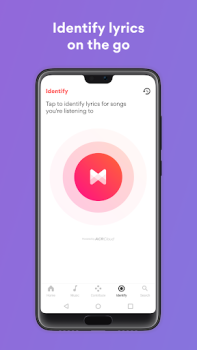 Download Musixmatch: lyrics finder Musik dan audio untuk Android tangkapan layar 7