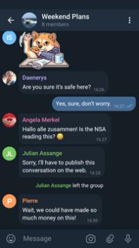 Download Telegram X Sosial untuk Android tangkapan layar 2