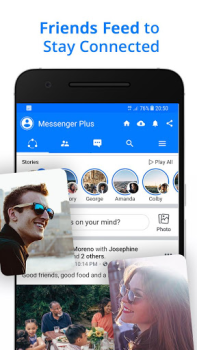 Download Messenger Go: Messages & Feed Sosial untuk Android tangkapan layar 3
