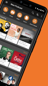 Download Podcast Addict: Podcast player Berita & Majalah untuk Android tangkapan layar 2