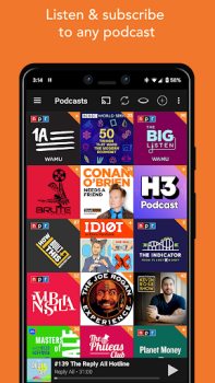 Download Podcast Addict: Podcast player Berita & Majalah untuk Android tangkapan layar 3