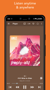 Download Podcast Addict: Podcast player Berita & Majalah untuk Android tangkapan layar 4