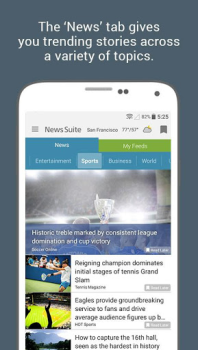 Download News Suite by Sony Berita & Majalah untuk Android tangkapan layar 2
