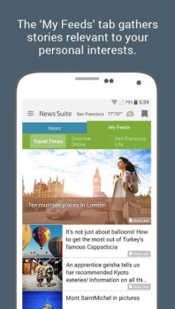 Download News Suite by Sony Berita & Majalah untuk Android tangkapan layar 3