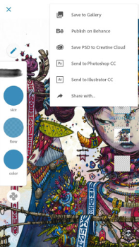 Download Adobe Photoshop Sketch Seni dan Desain untuk Android tangkapan layar 4