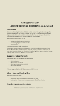 Download Adobe Digital Editions Buku dan Referensi untuk Android tangkapan layar 2