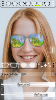 Download Glasses simulator match Try on Kecantikan untuk Android tangkapan layar 2