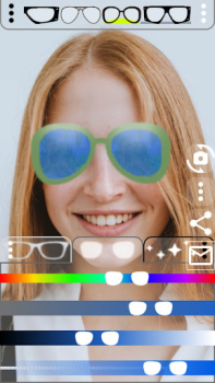 Download Glasses simulator match Try on Kecantikan untuk Android tangkapan layar 3