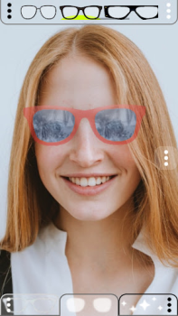 Download Glasses simulator match Try on Kecantikan untuk Android tangkapan layar 4