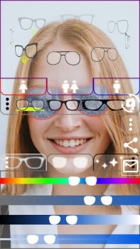 Download Glasses simulator match Try on Kecantikan untuk Android tangkapan layar 5