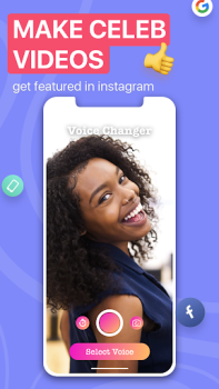 Download Voicer Celebrity Voice Changer Hiburan untuk Android tangkapan layar 2