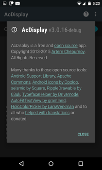 Download AcDisplay Personalisasi untuk Android tangkapan layar 6