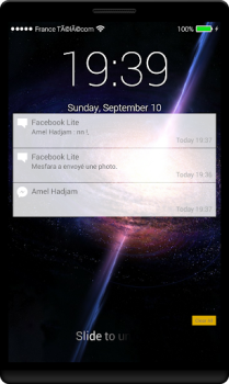 Download Black Hole Lock Screen Personalisasi untuk Android tangkapan layar 3