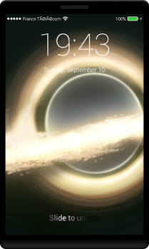 Download Black Hole Lock Screen Personalisasi untuk Android tangkapan layar 6