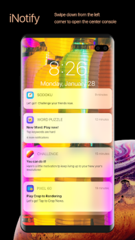 Download iNotify & Control Center iOS14 Alat untuk Android tangkapan layar 3