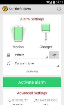 Download Anti Theft Alarm Alat untuk Android tangkapan layar 2
