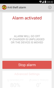 Download Anti Theft Alarm Alat untuk Android tangkapan layar 4