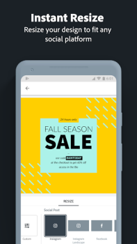 Download Adobe Express: AI Video Design Seni dan Desain untuk Android tangkapan layar 3