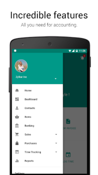 Download Accounting App - Zoho Books Bisnis untuk Android tangkapan layar 2