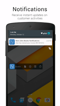 Download Accounting App - Zoho Books Bisnis untuk Android tangkapan layar 4