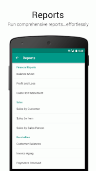 Download Accounting App - Zoho Books Bisnis untuk Android tangkapan layar 7