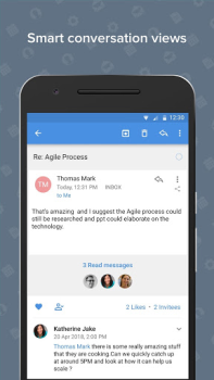 Download Zoho Mail - Email and Calendar Kerja untuk Android tangkapan layar 3