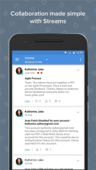 Download Zoho Mail - Email and Calendar Kerja untuk Android tangkapan layar 7