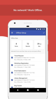 Download Mobile Forms App - Zoho Forms Bisnis untuk Android tangkapan layar 2